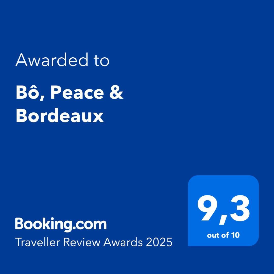 Bo, Peace & Bordeaux 아파트 외부 사진